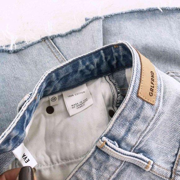 GRLFRND Denim Skirt Eva Size 25 - Picture 4 of 6